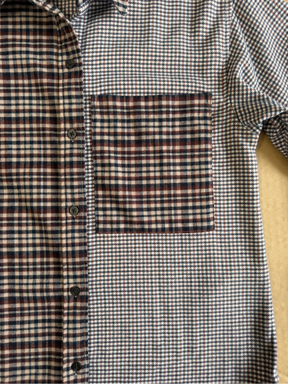 Abercrombie & Fitch Button-Up Shirt long sleeve Women’s XS Oversized Plaid - Picture 6 of 12